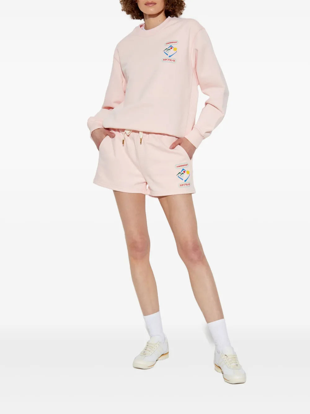 CASABLANCA MONTAGNE SPORTIF PRINTED SWEATSHIRT