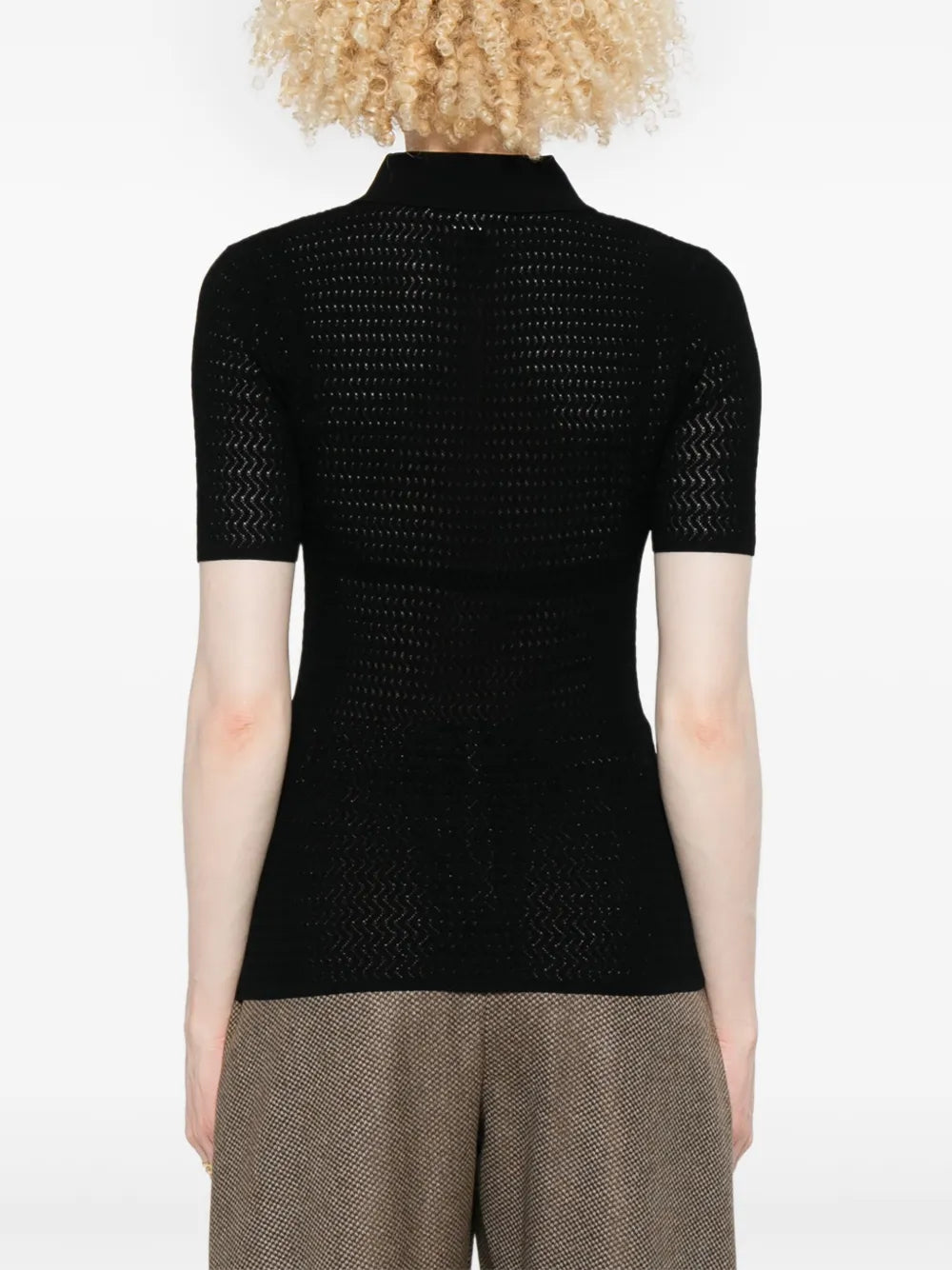 Perforiertes Poloshirt