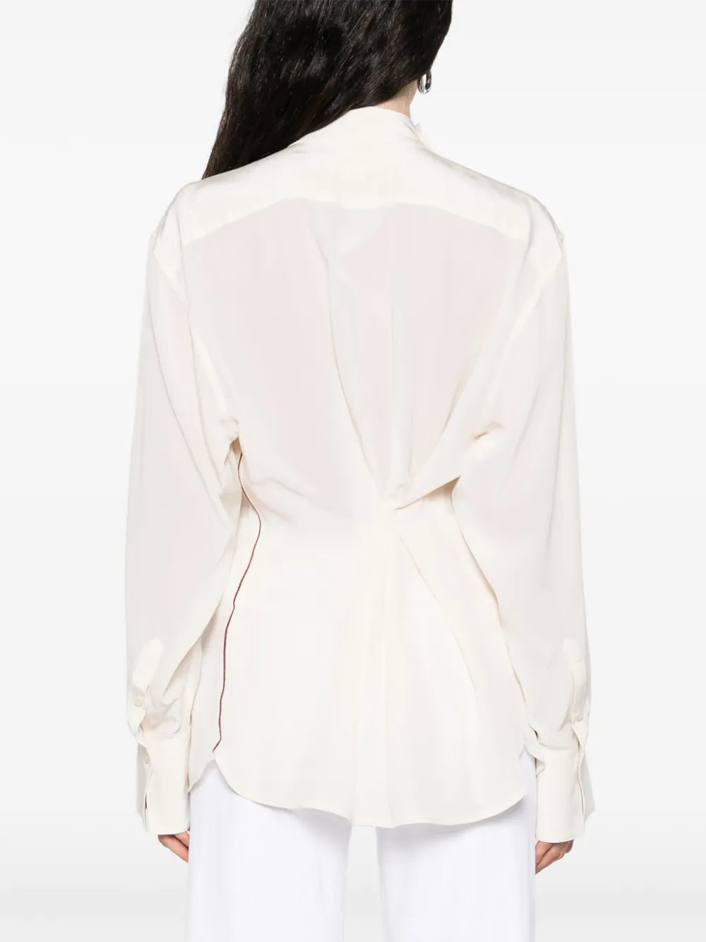 DRAPE DETAIL BLOUSE