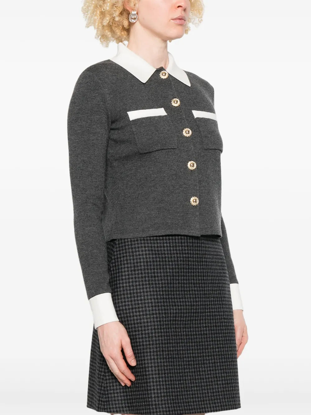 Strickjacke aus Kaschmir-Mischung