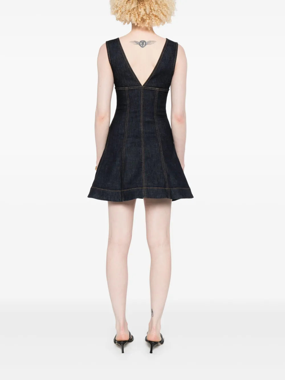 Klassisches Jeans-Minikleid
