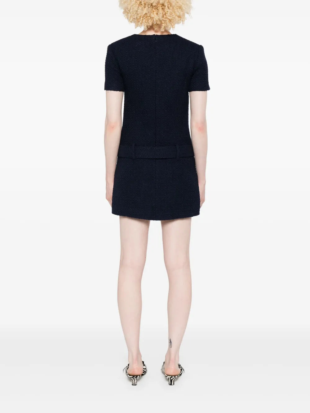 Minikleid aus Bouclé