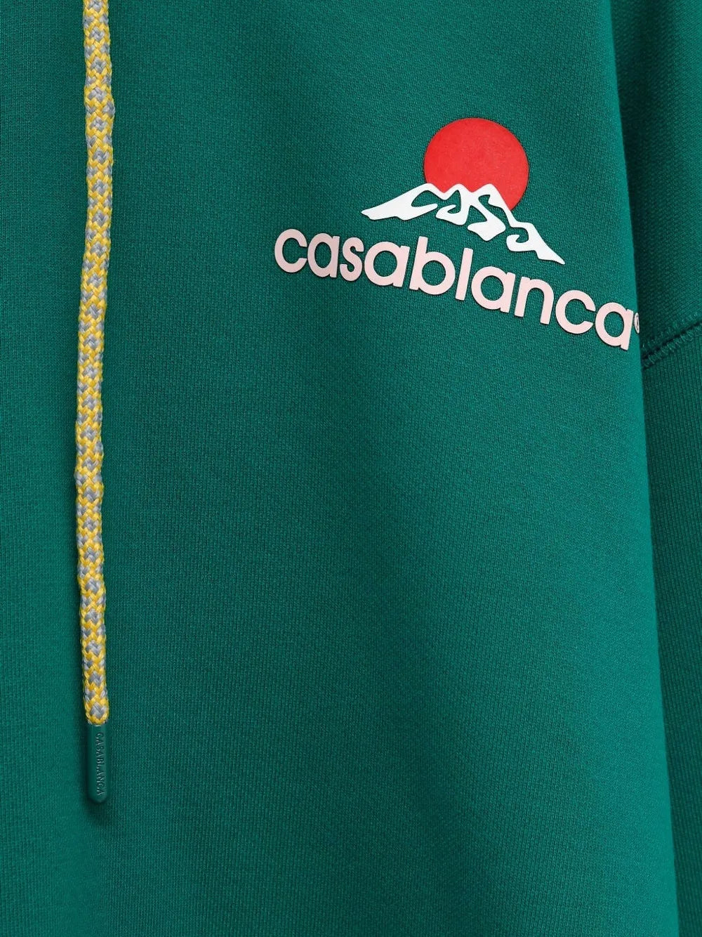 CASABLANCA MONTAGNE HOODIE MIT LOGO-PRINT