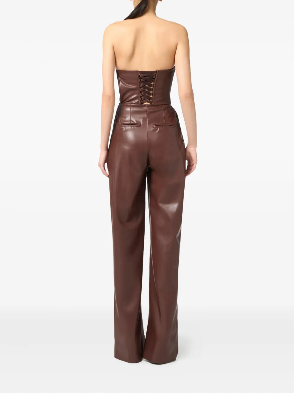 Jumpsuit mit Corsage-Detail