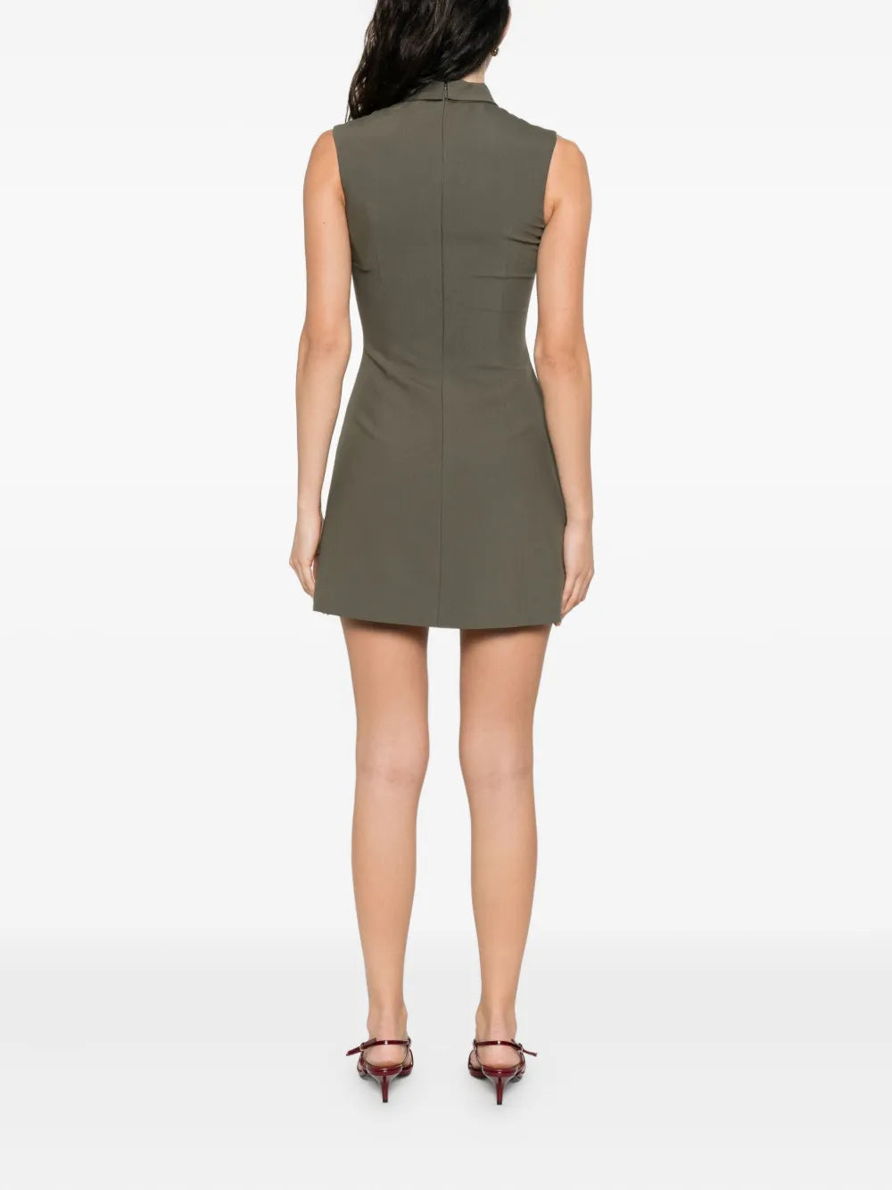 Minikleid aus Twill