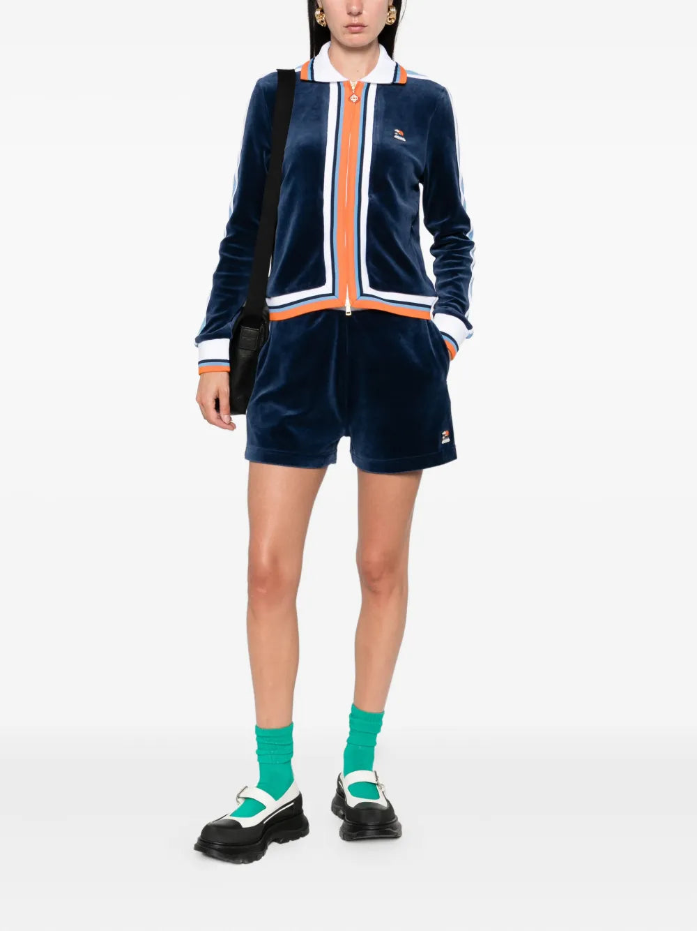 WOMEN'S VELOUR SHORTS