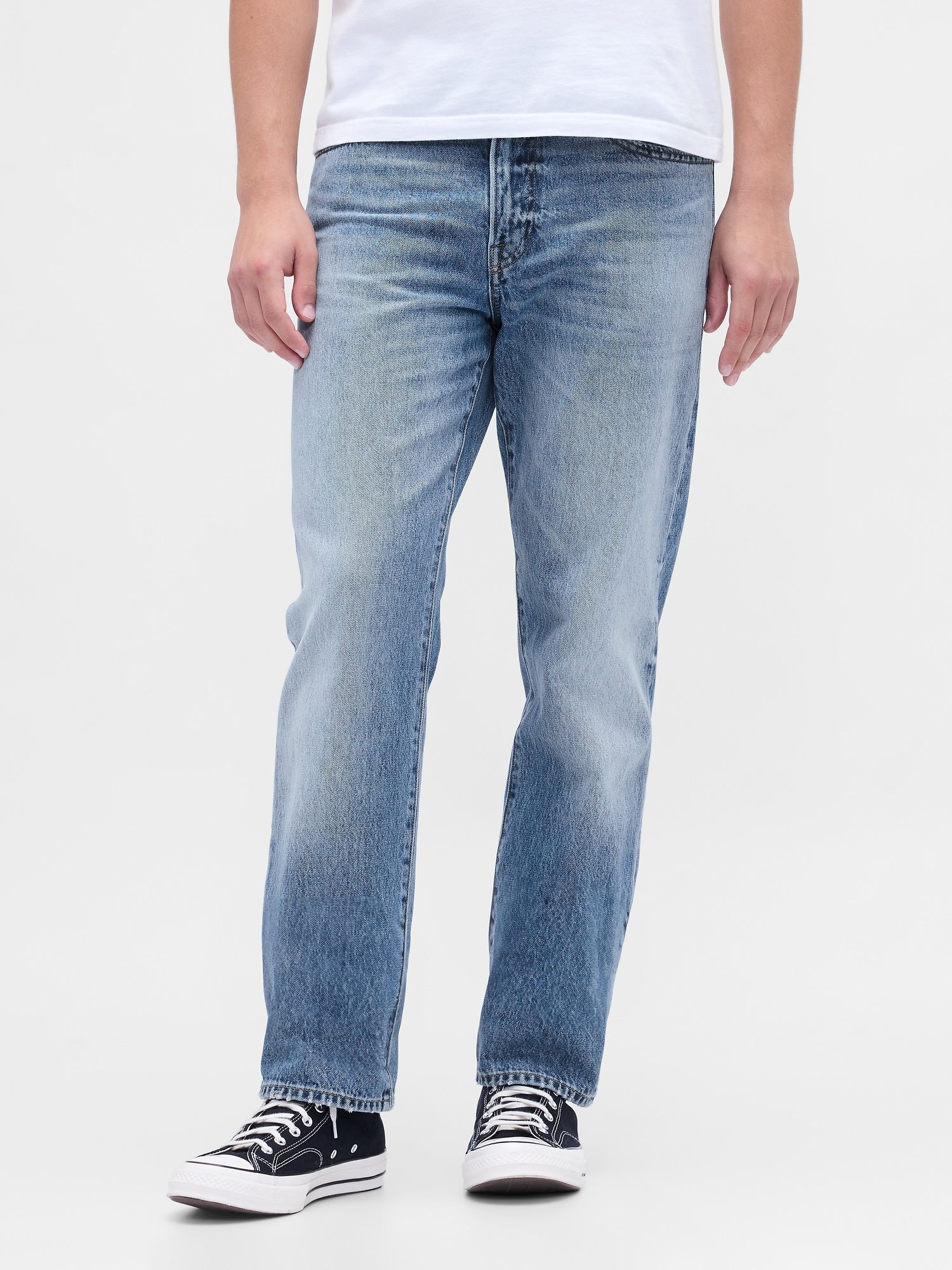 Relaxed Straight Jeans