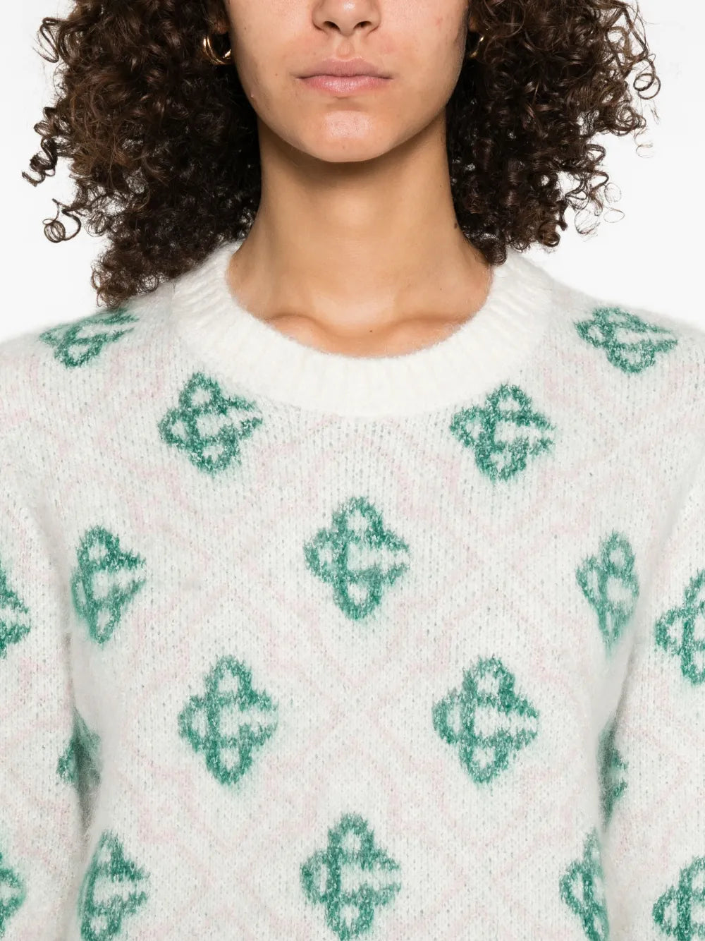 Casablanca Gemusterter Pullover