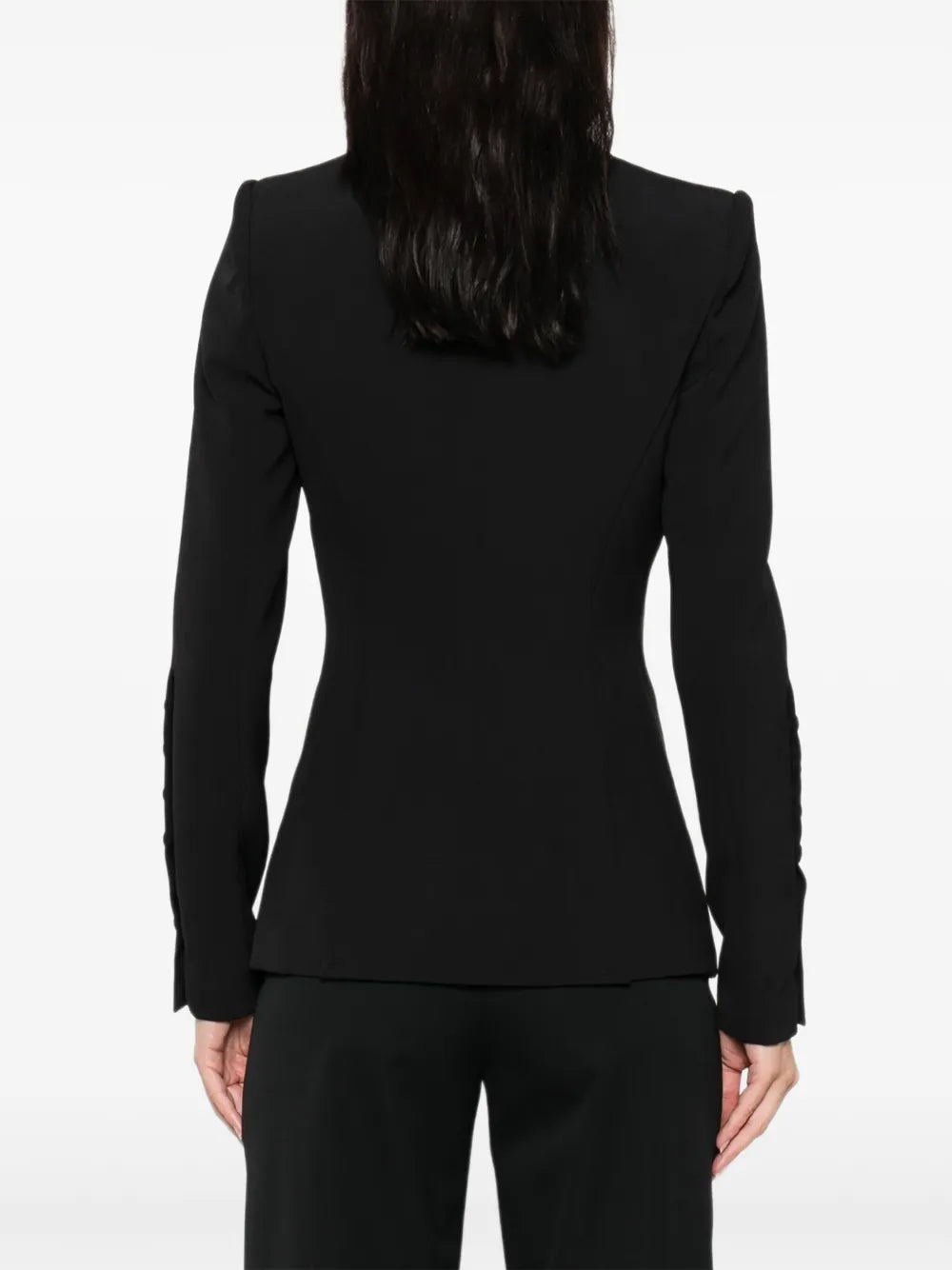 Blazer with peaked lapel