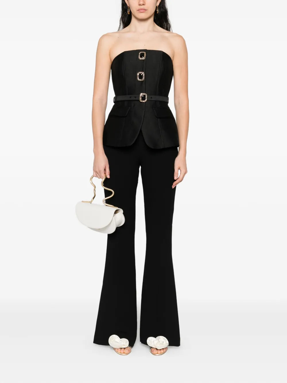 Jumpsuit with buckle detail