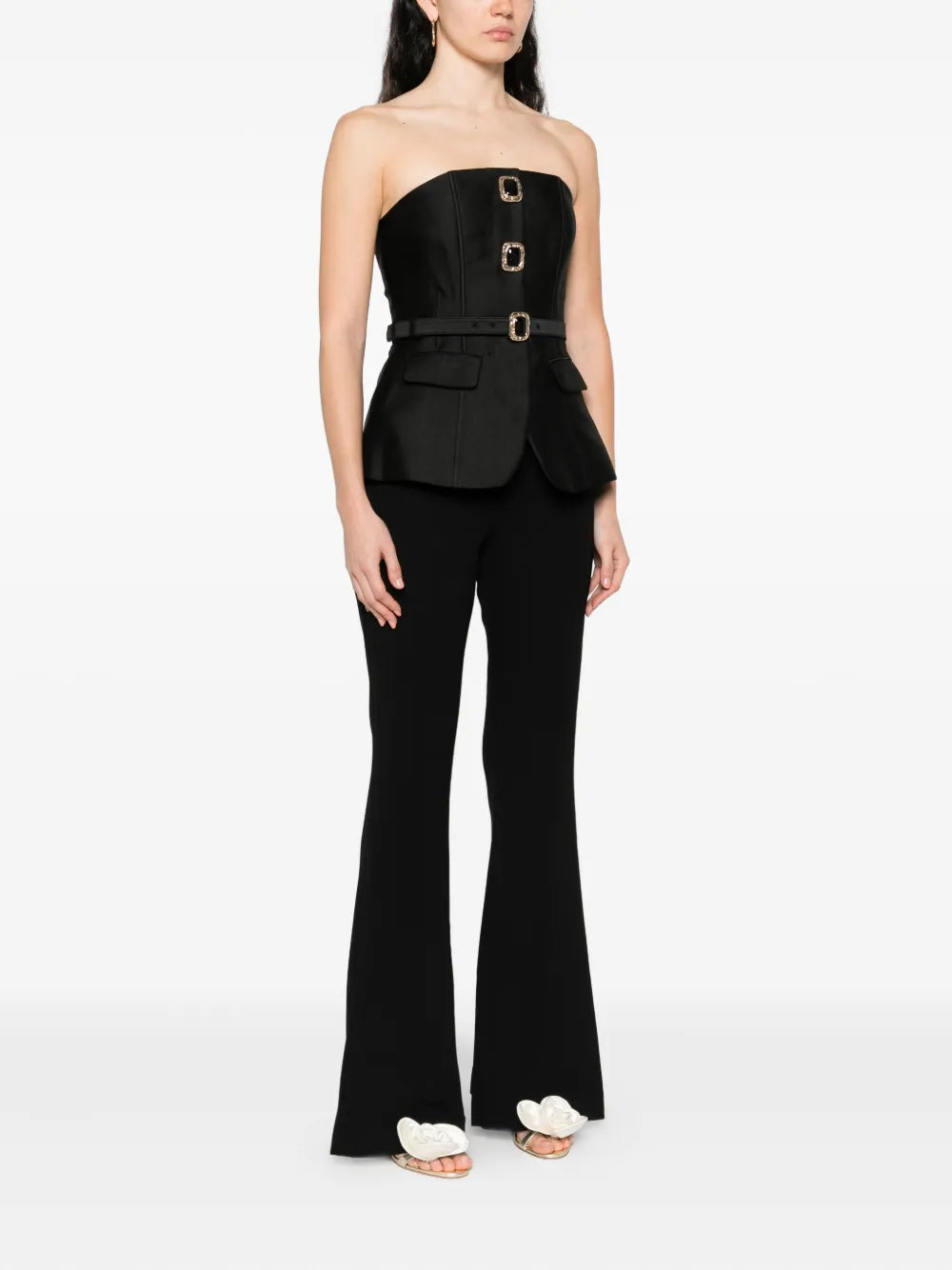 Jumpsuit with buckle detail