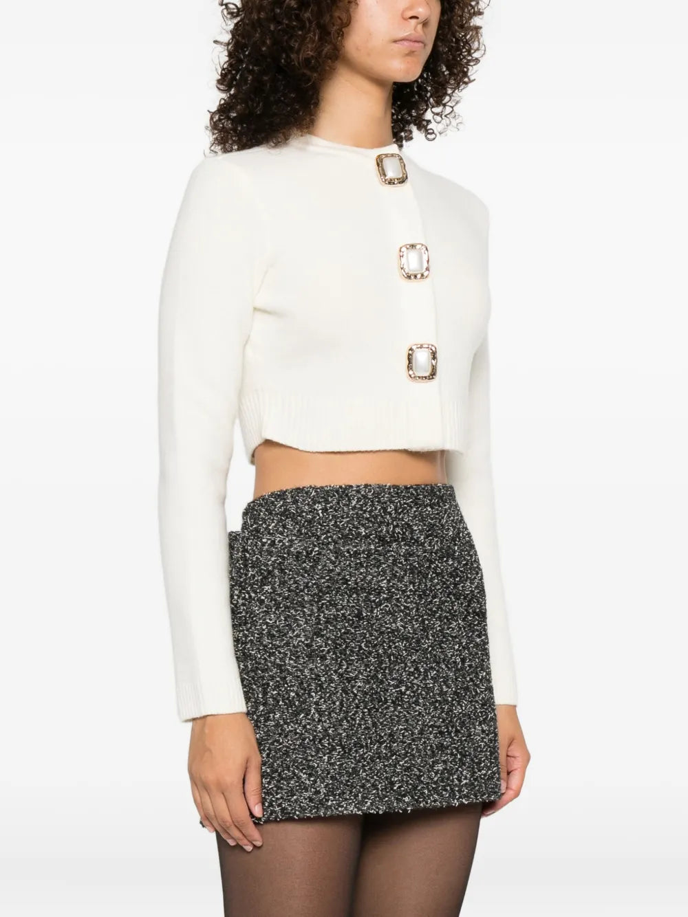 Cardigan mit dekorativen Knöpfen