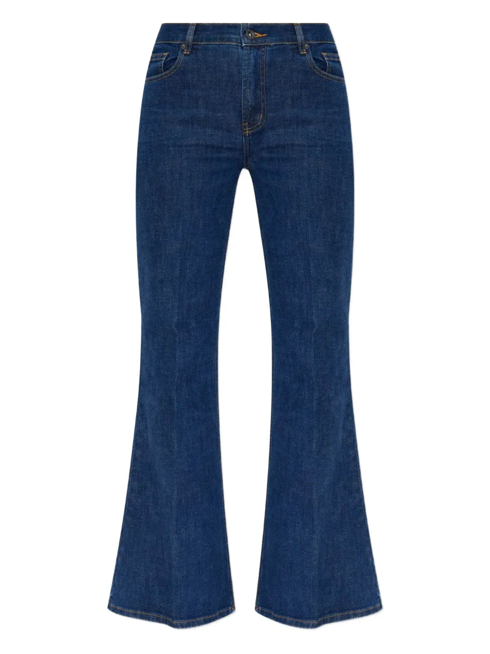 Jeans mit ausgestelltem Bein