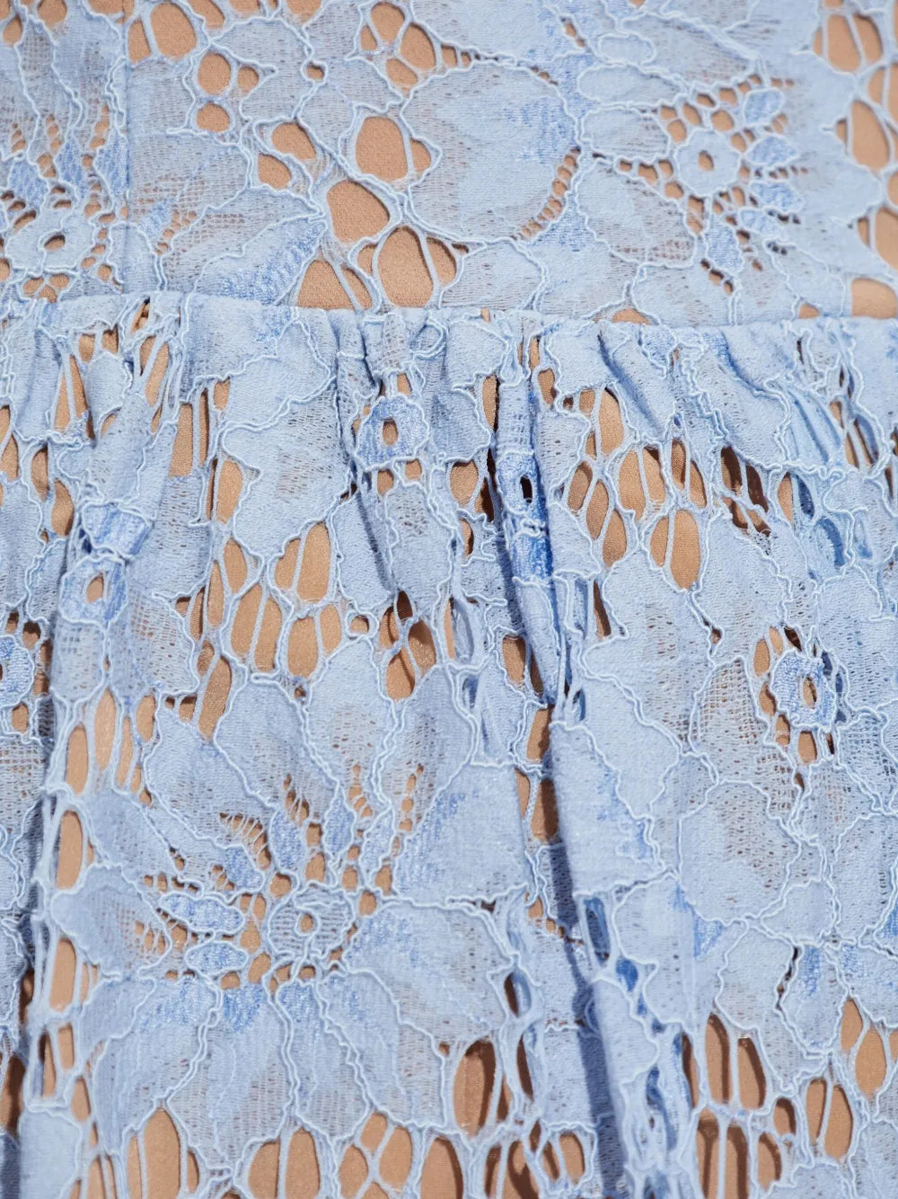 Midikleid aus Blumenspitze