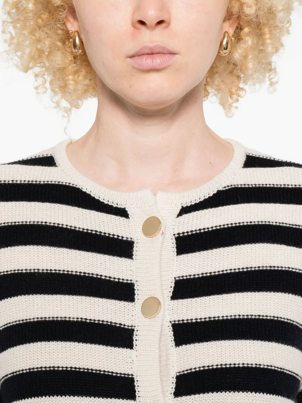 Striped cardigan