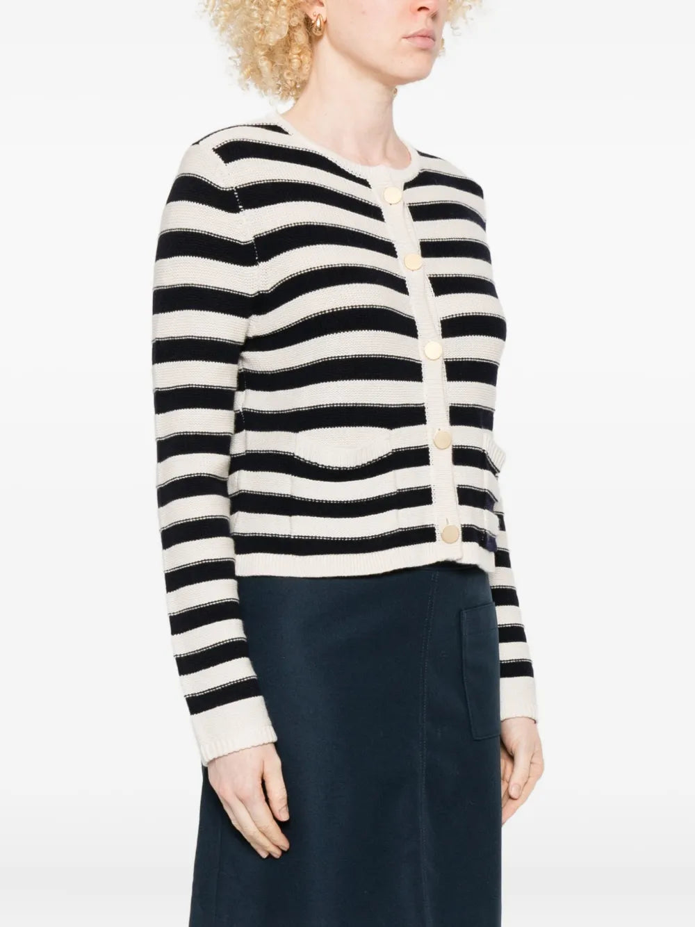 Striped cardigan