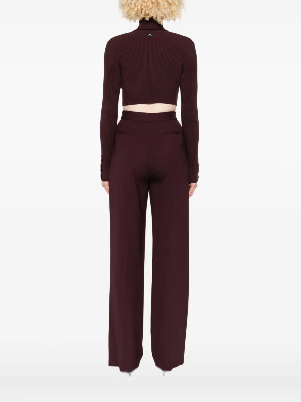 geripptes Crop-Top
