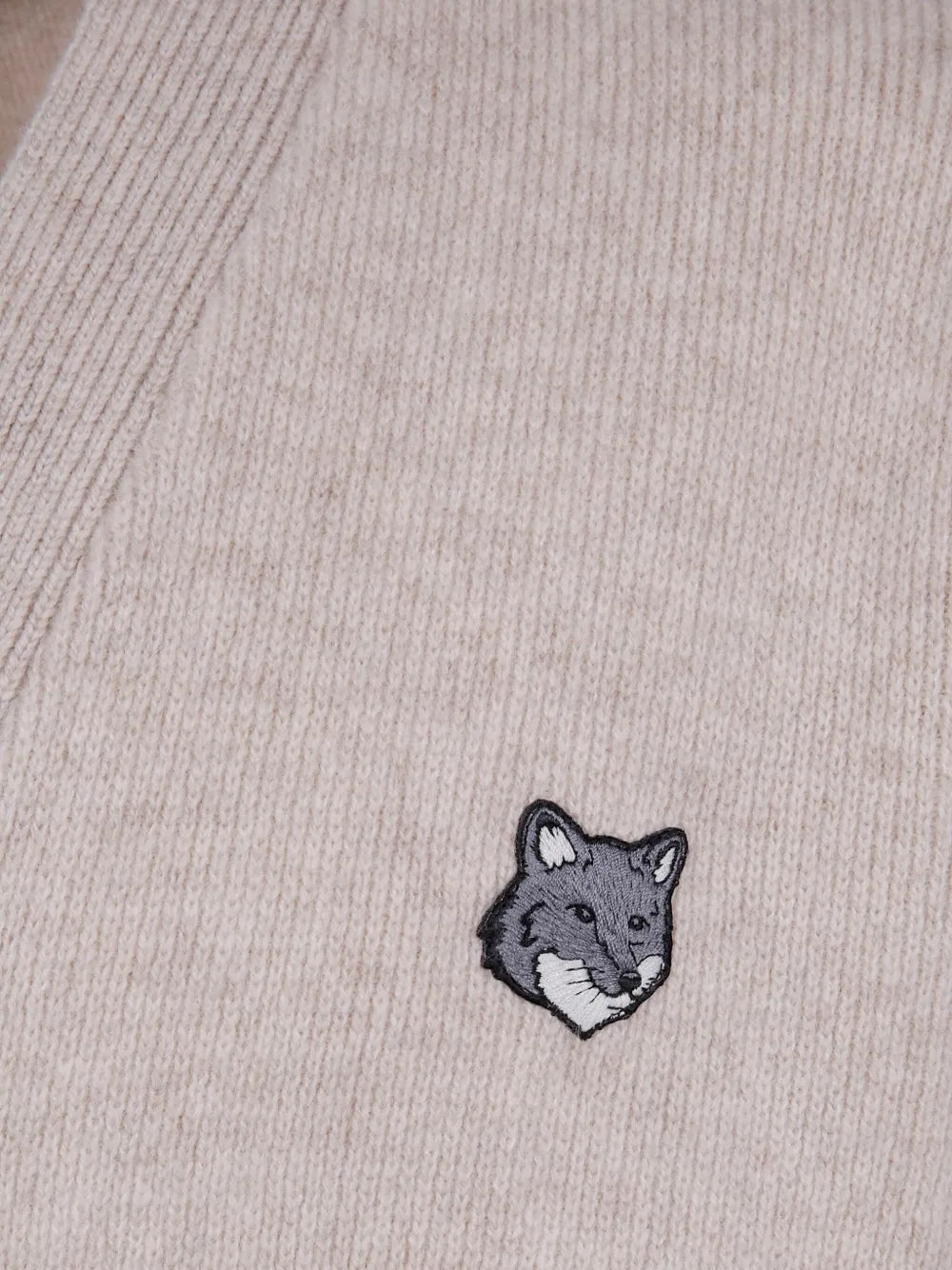 Cardigan mit Fuchs-Patch