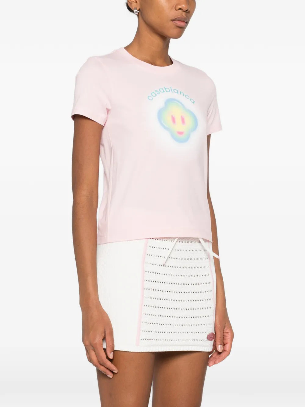 Casablanca T-shirt with Logo