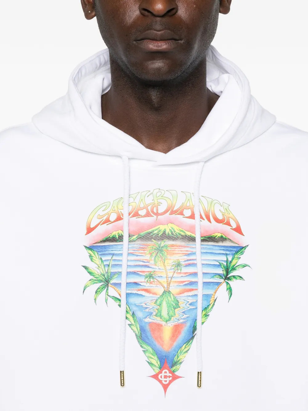 Hoodie mit Triangel-Print