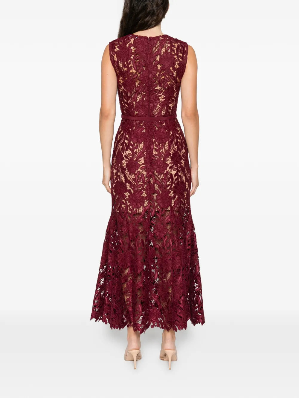 Ärmelloses Midikleid