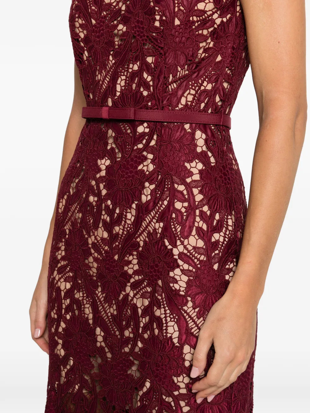 Ärmelloses Midikleid