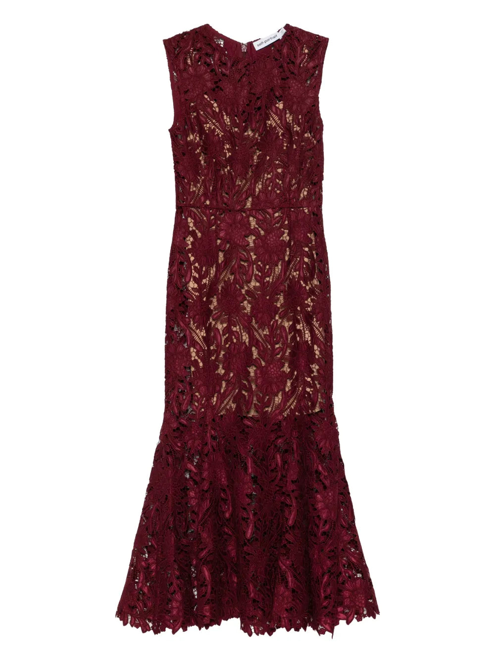 Ärmelloses Midikleid