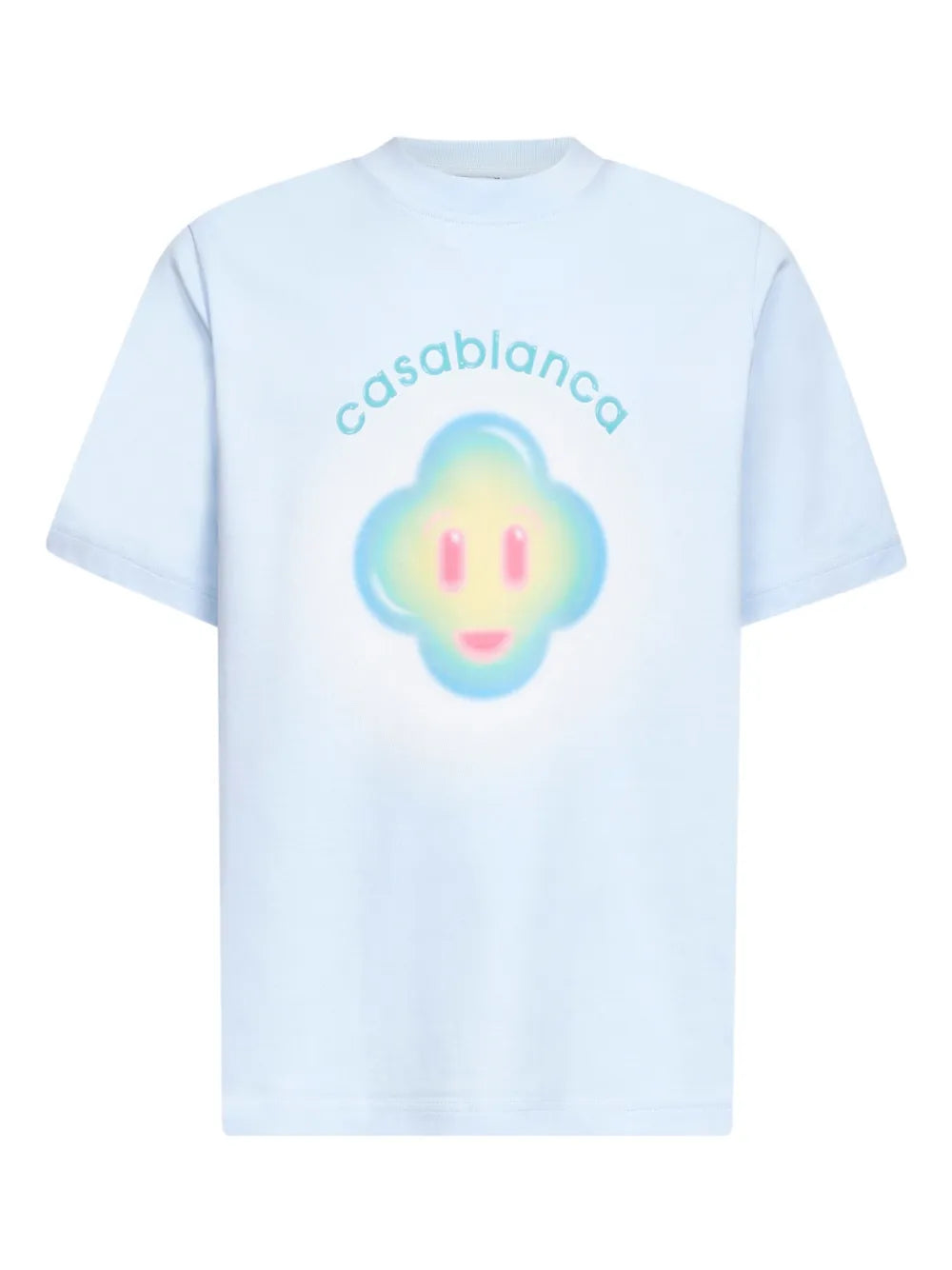 Airbrush Smiley T-Shirt with Logo