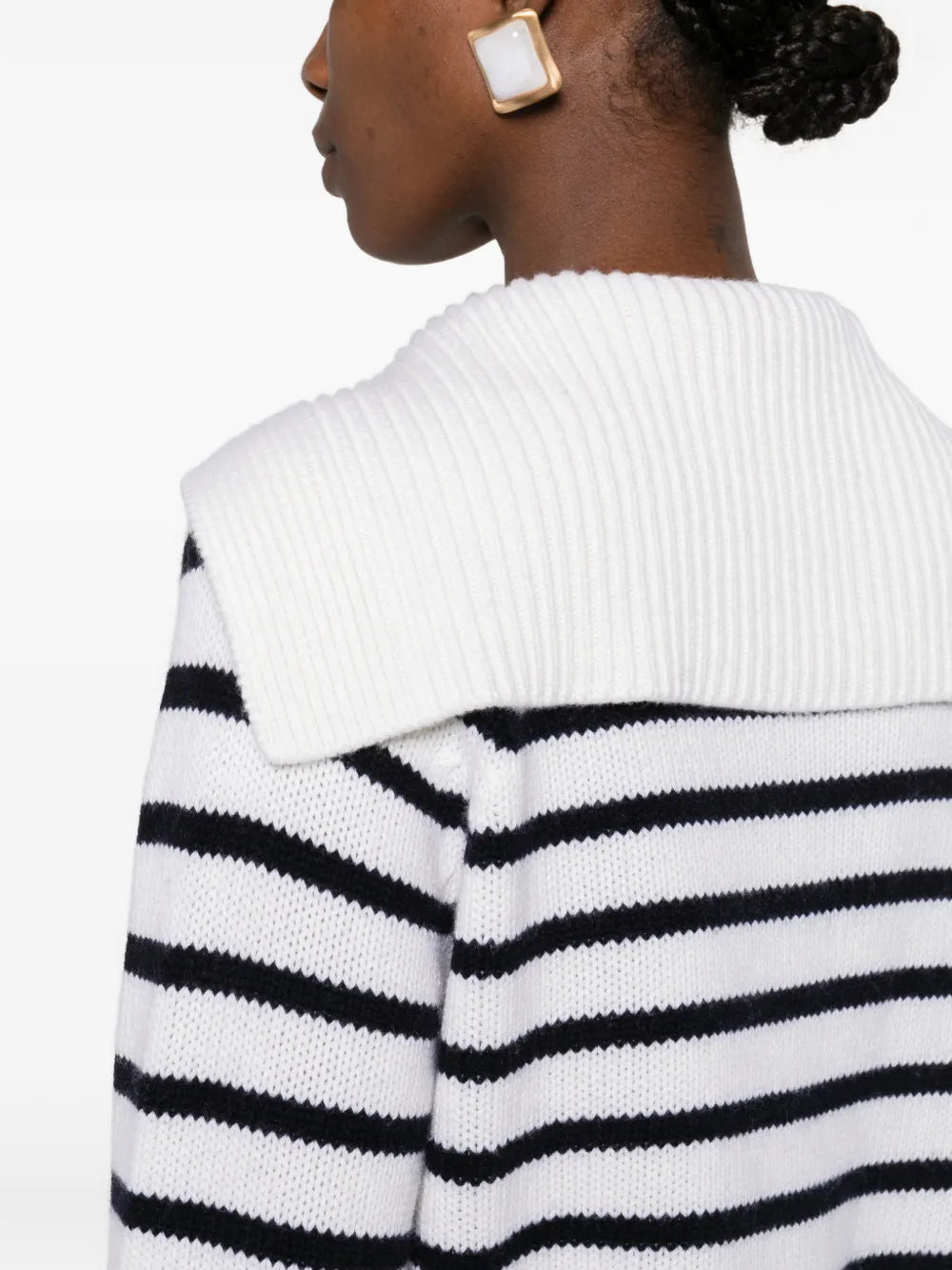 Gestreifter Cardigan