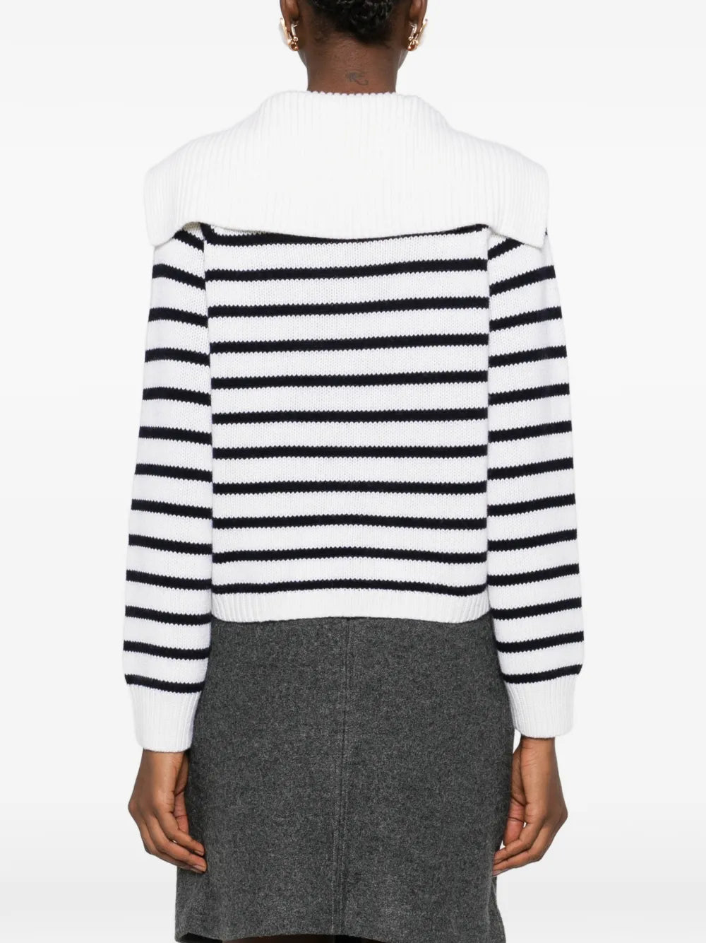 Gestreifter Cardigan