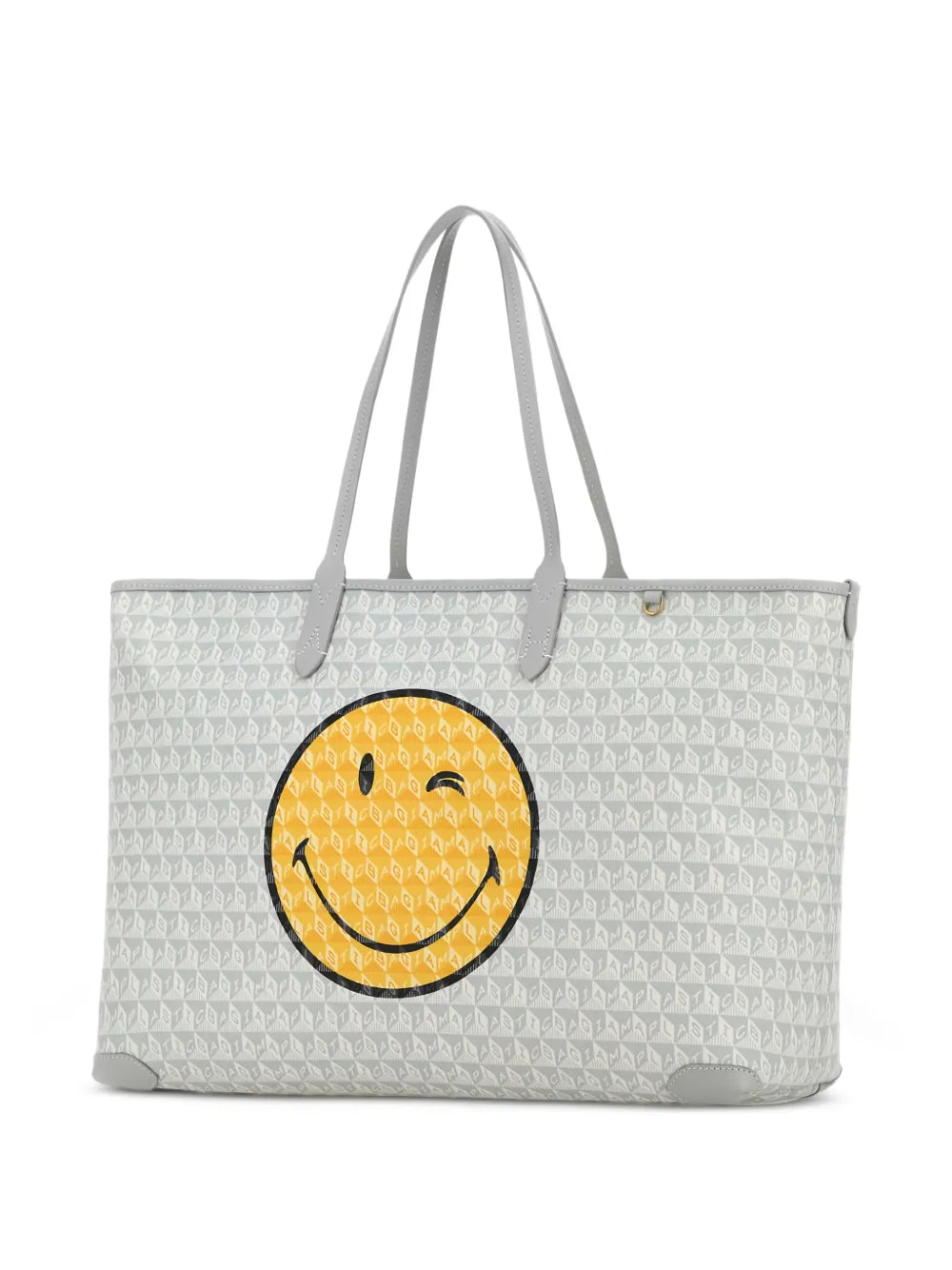 I am a Plastic Bag Canvas-Tote Bag mit Print