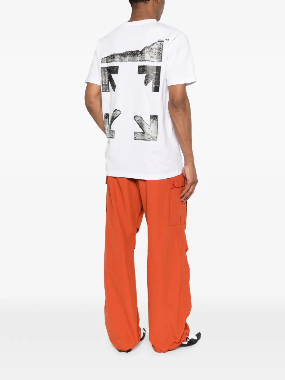 T-Shirt mit Pfeil-Print