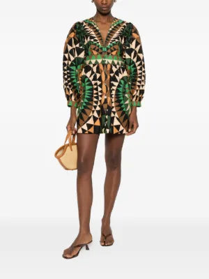 Heart Deco Mini Dress
