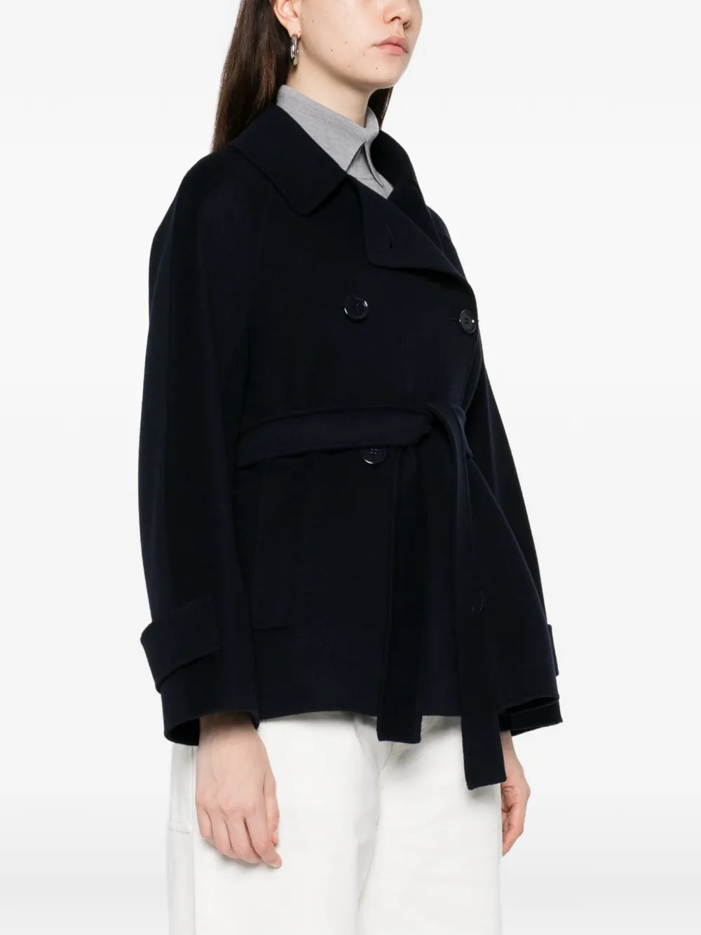 Double-breasted Louise coat