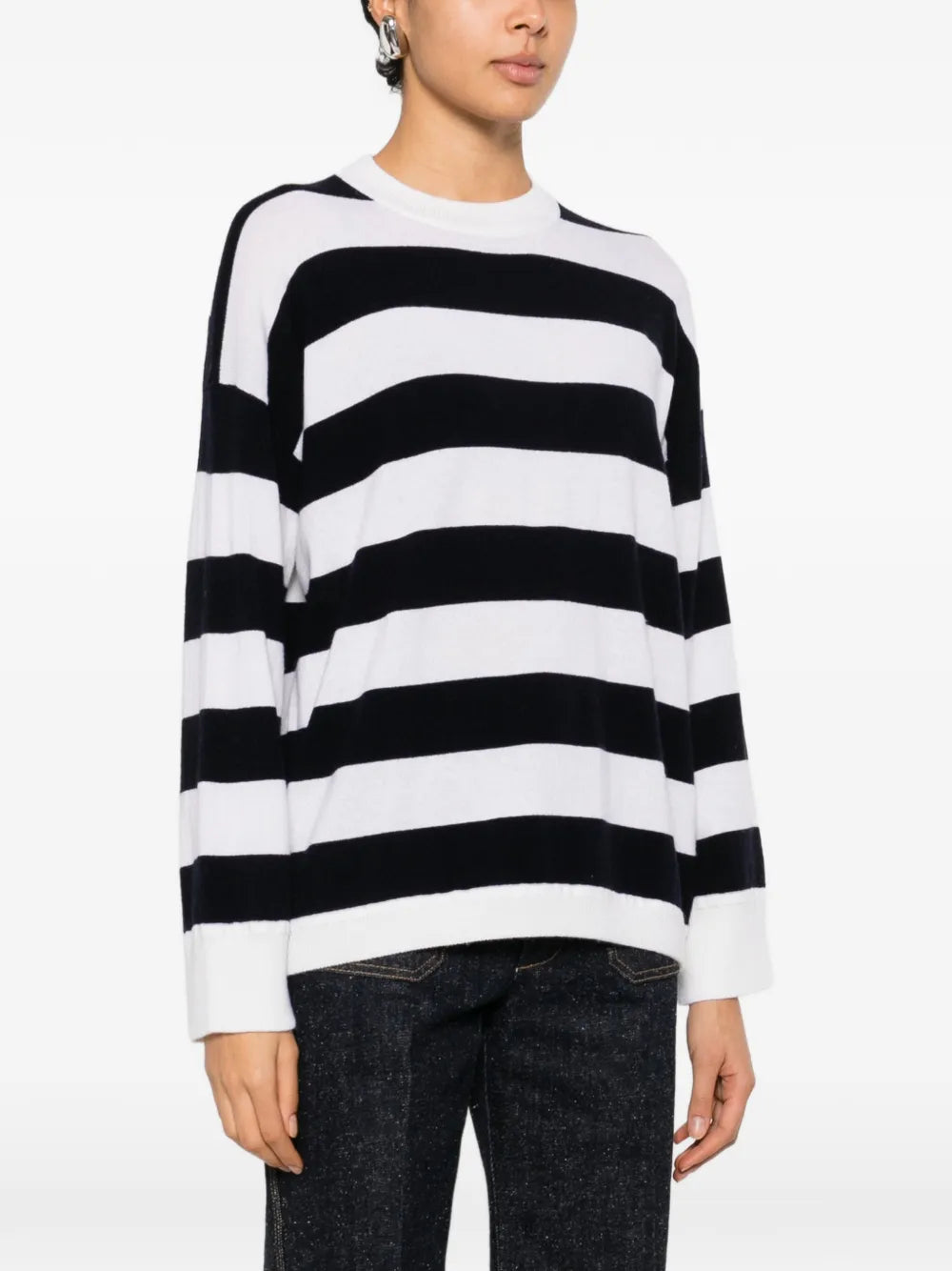 Gestreifter Pullover