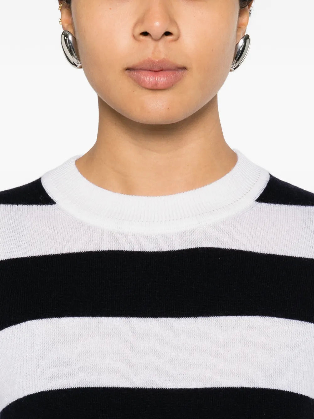 Gestreifter Pullover