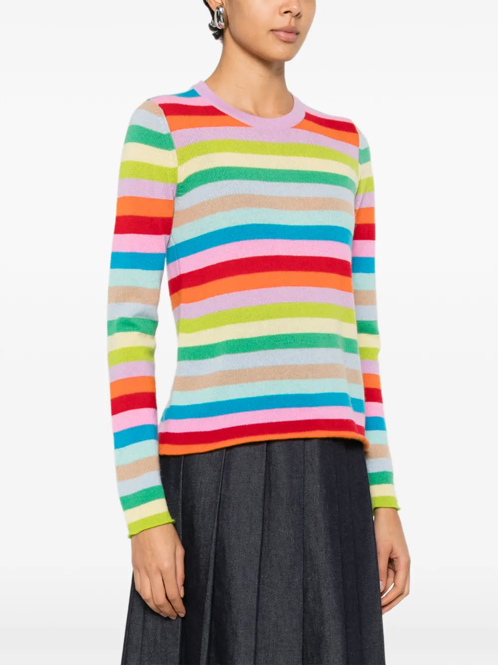 Gestreifter Pullover