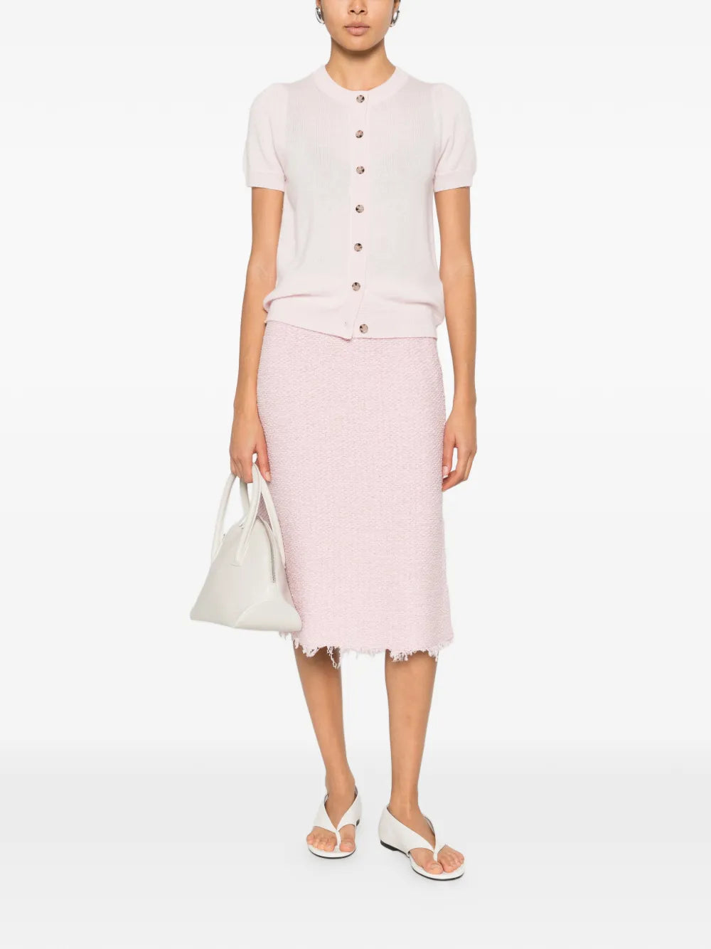 Short-sleeved cardigan