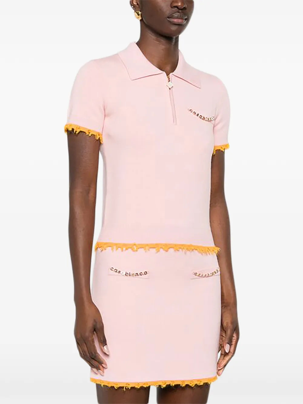 Polo shirt with logo detail