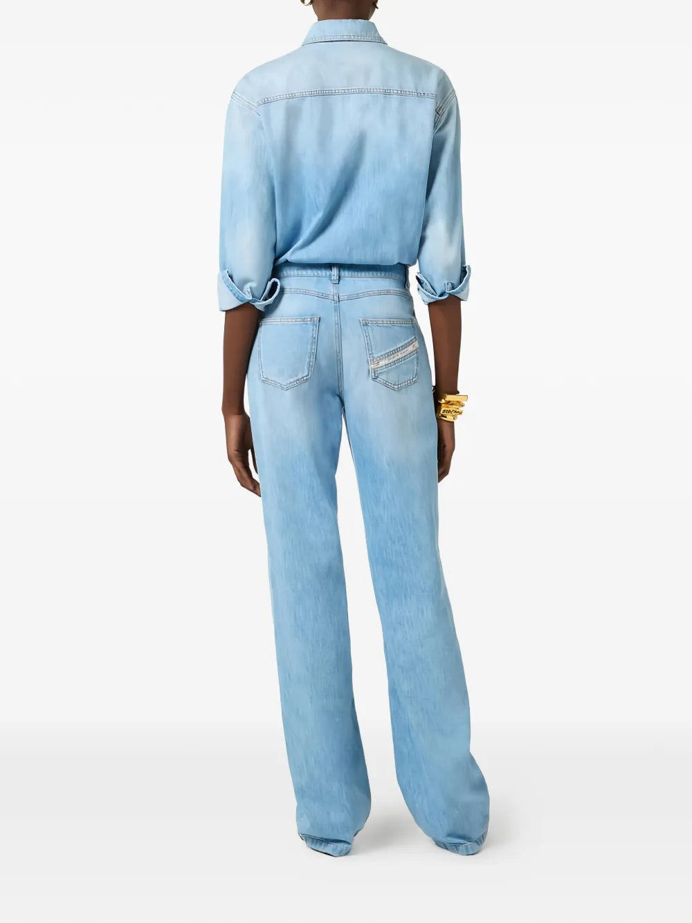 Geknöpfter Jumpsuit