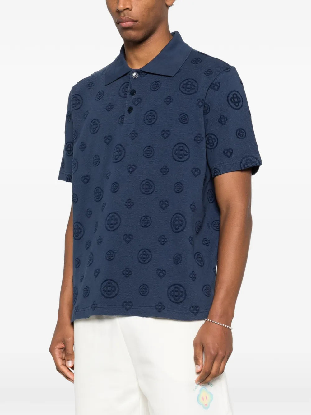 Polo shirt with monogram
