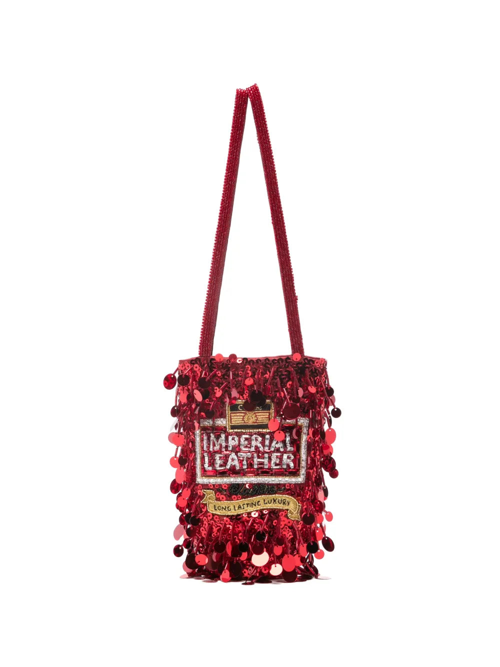 Mini Imperial Leather Bucket Bag
