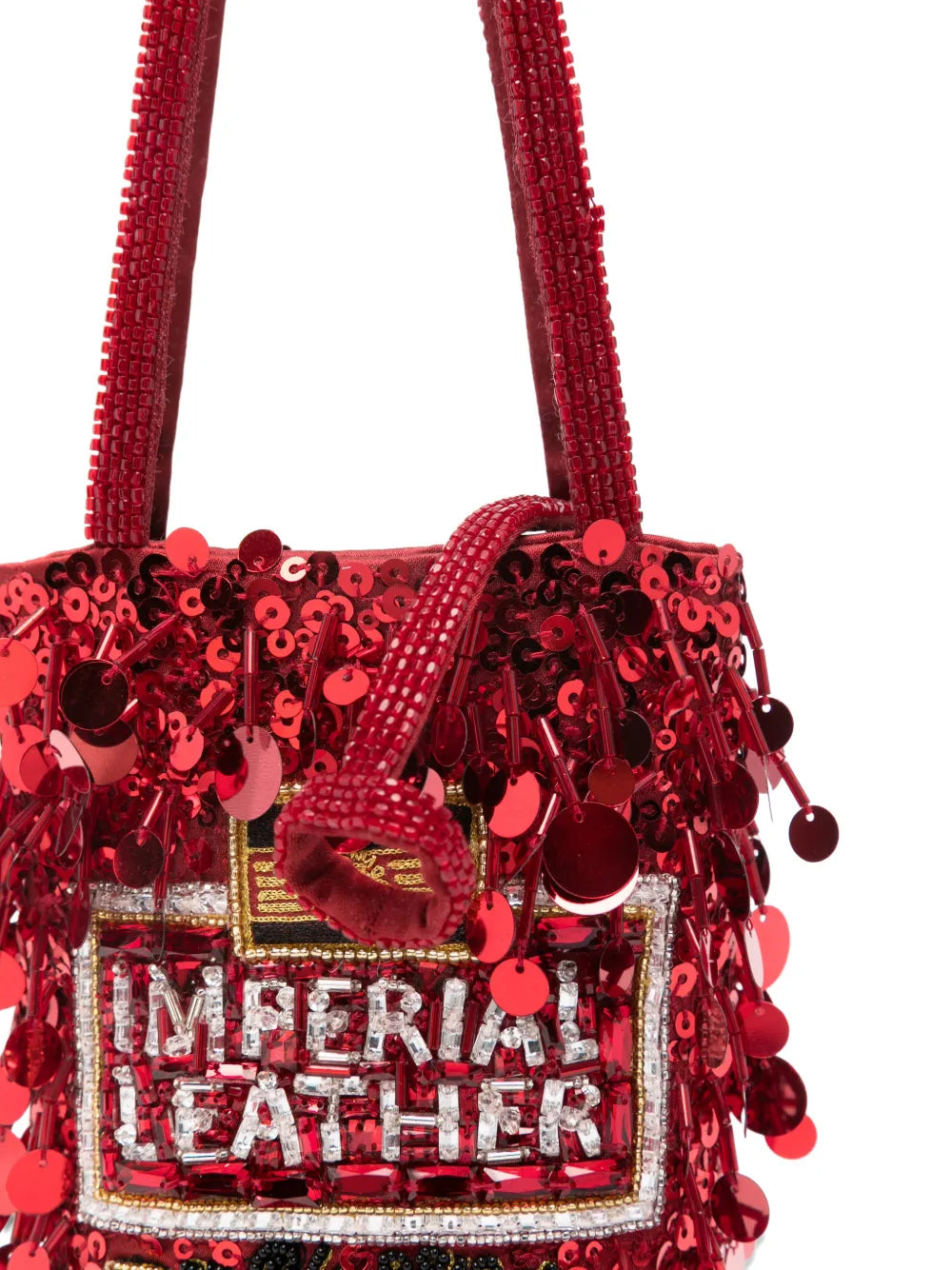 Mini Imperial Leather Bucket Bag