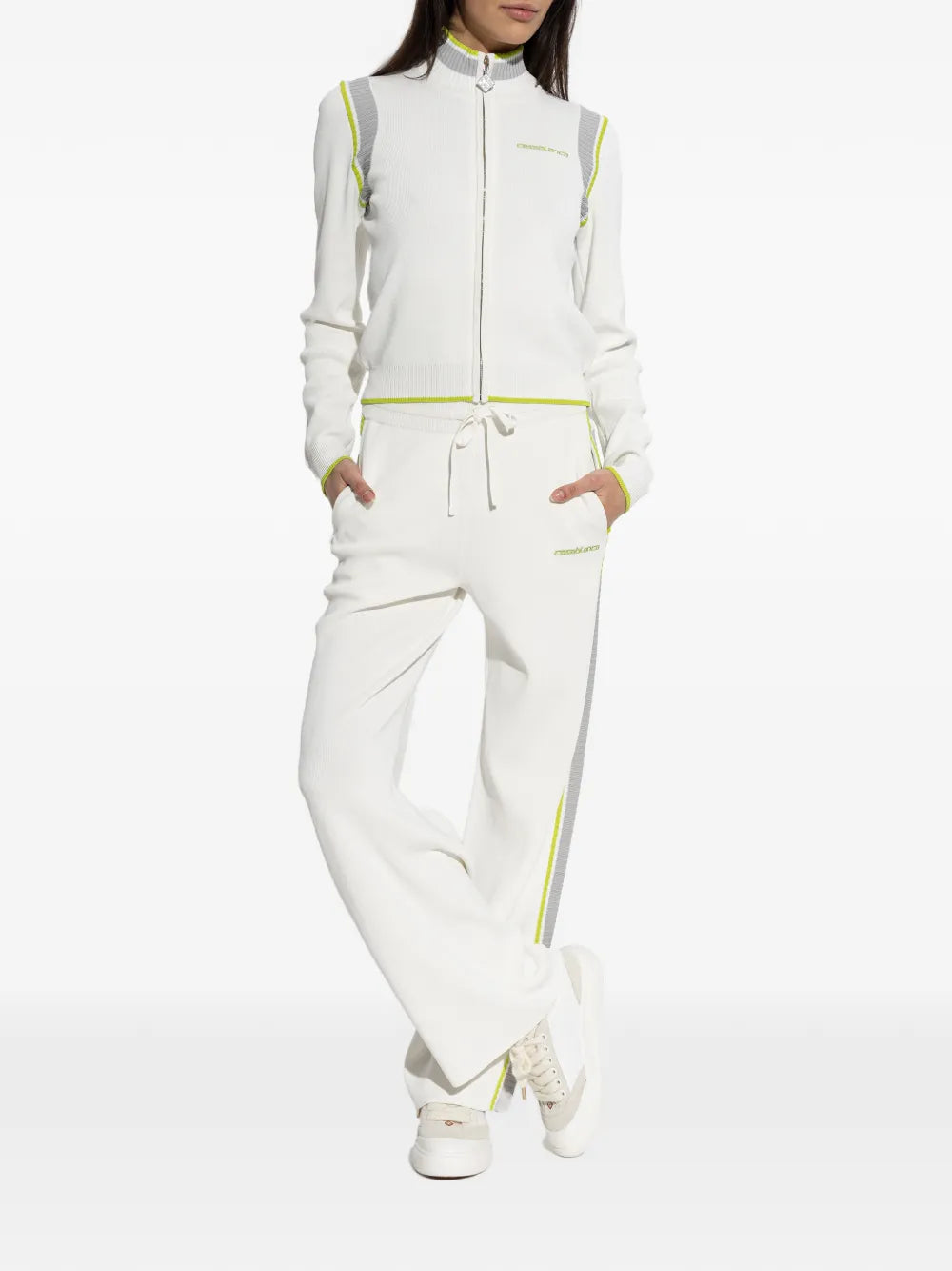 Cardigan with zipper