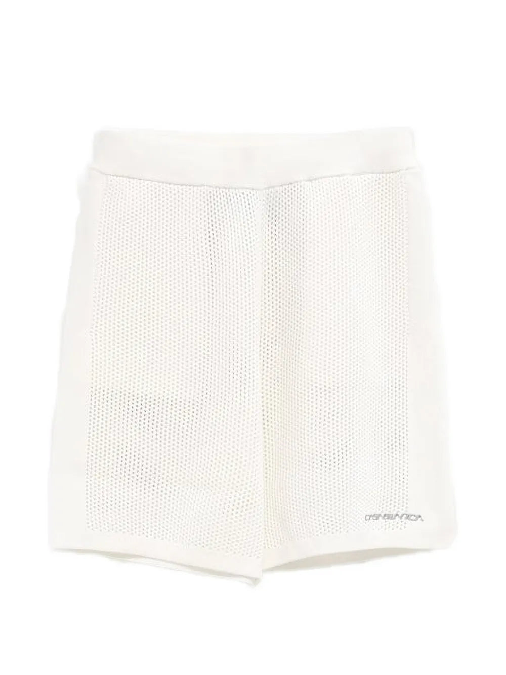Mesh shorts with logo