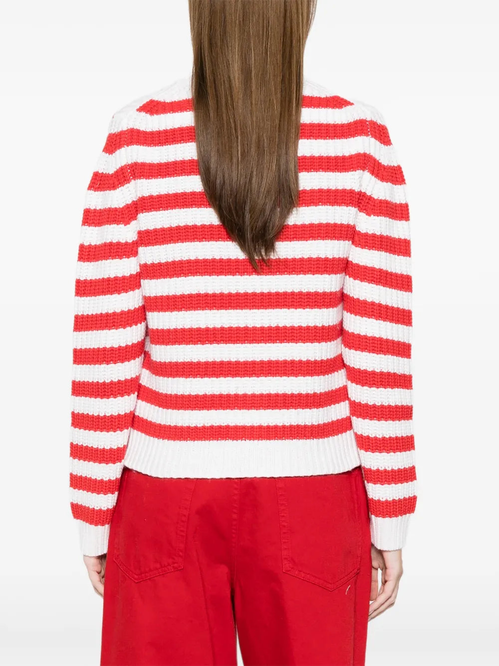 Gestreifter Cardigan