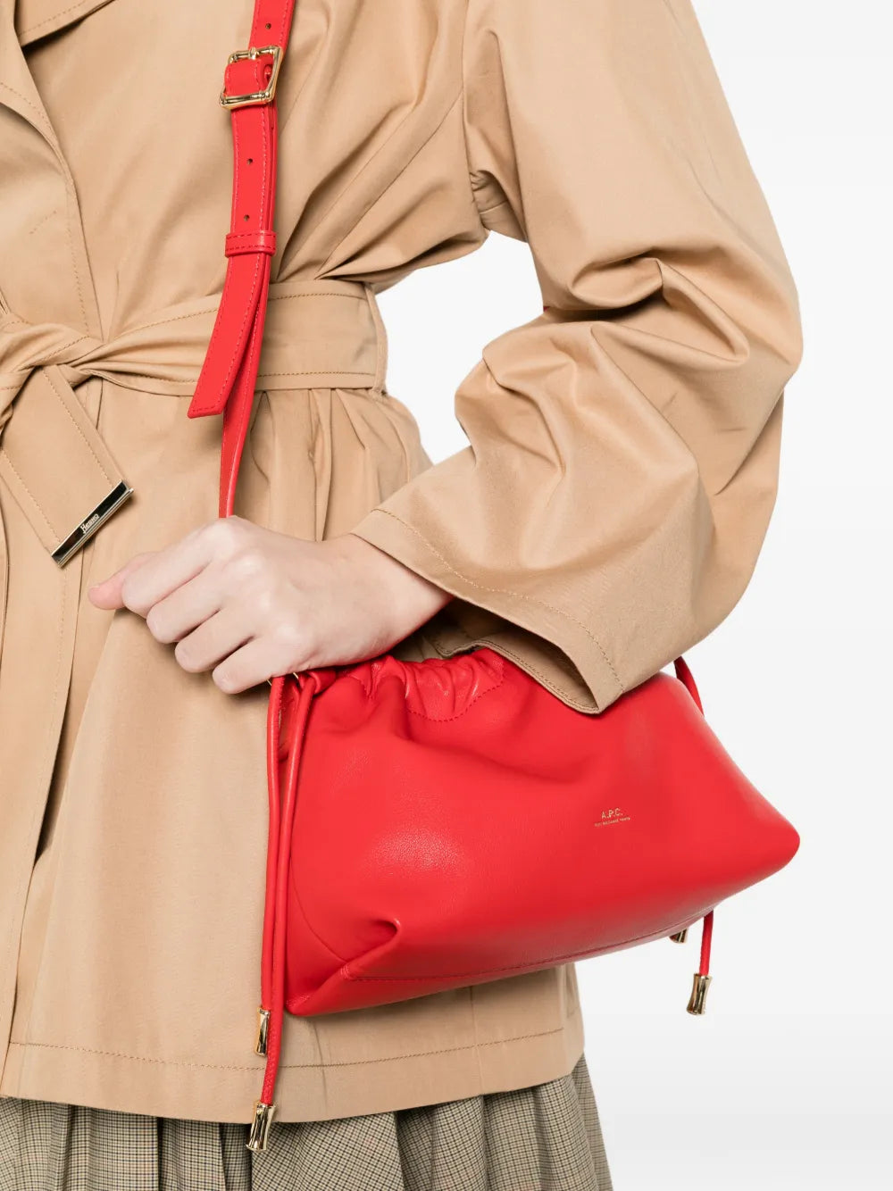 NINON Mini Shoulder Bag with Drawstring