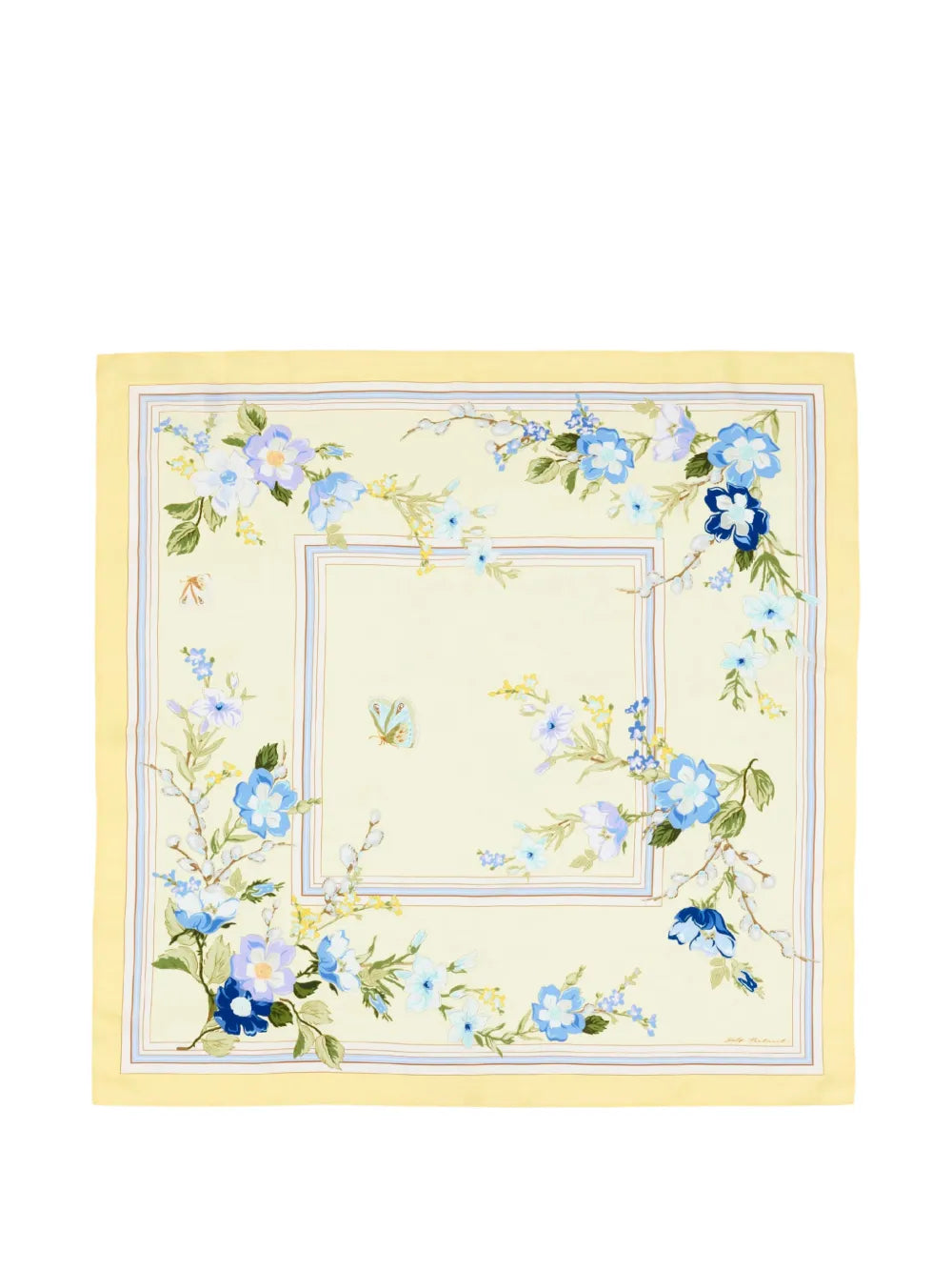 Schal mit Blumen-Print
