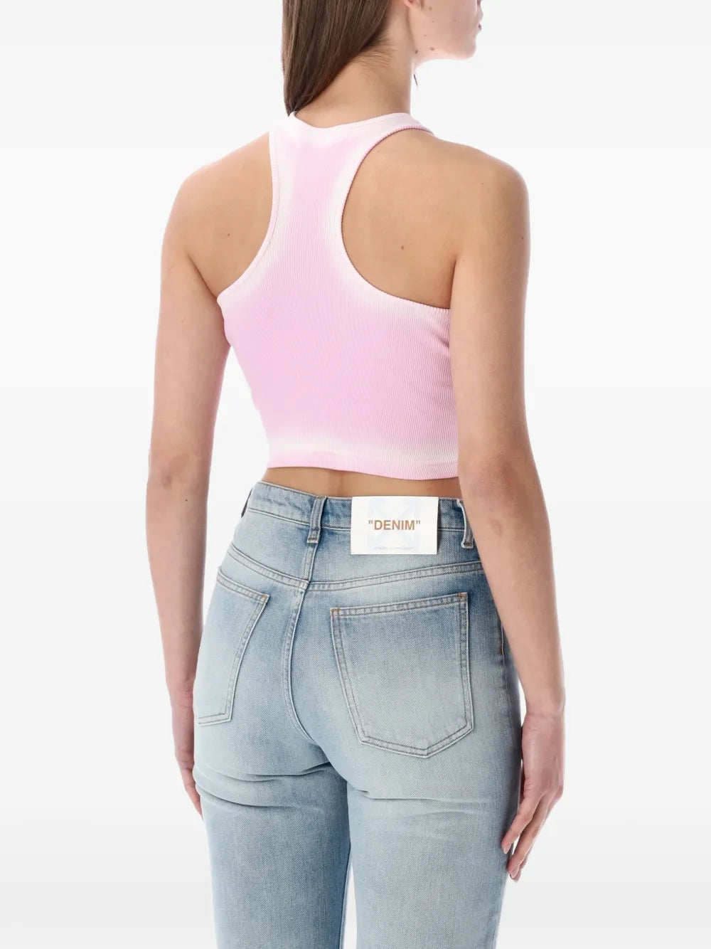 Ribbed Rowing Cropped Top