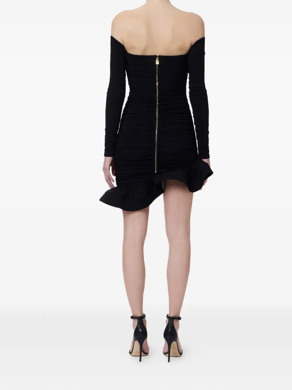 Minikleid mit Rüschen
